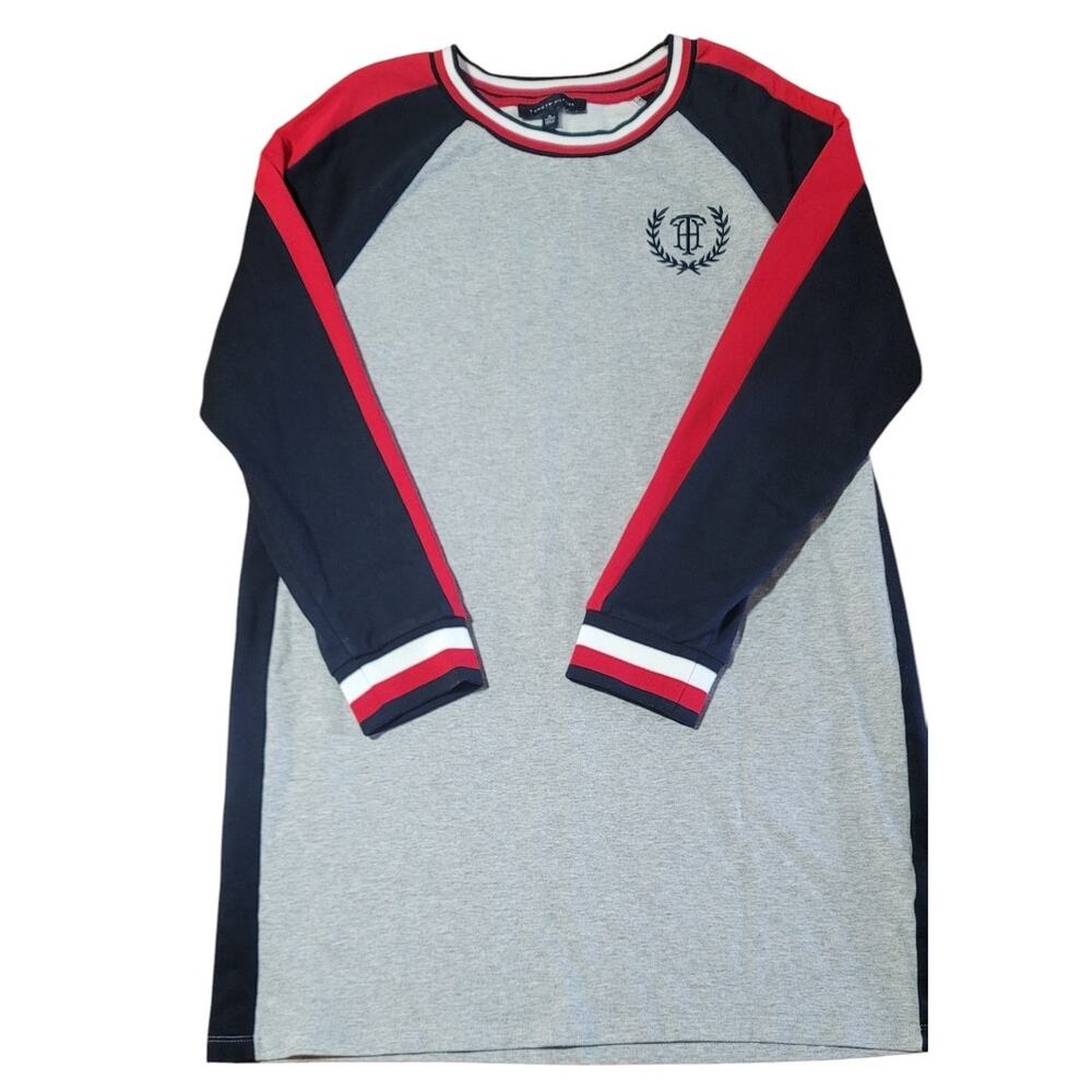 Vintage Y2K Tommy Hilfiger Sweatshirt Dress XL Womens